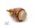 Red floral base and golden domes – A beautiful piece of Russian folk art