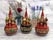 A unique Russian music box with a spinning cathedral and traditional flowers