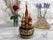 Large decorative music box – Elegant floral details and iconic Russian architecture