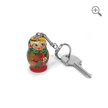 Russian doll Matryoshka key chain