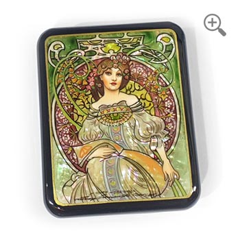 Authentic Russian lacquer boxe