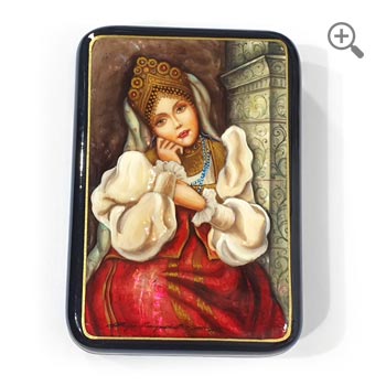 Authentic Russian lacquer boxe
