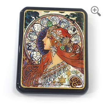 Authentic Russian lacquer boxe