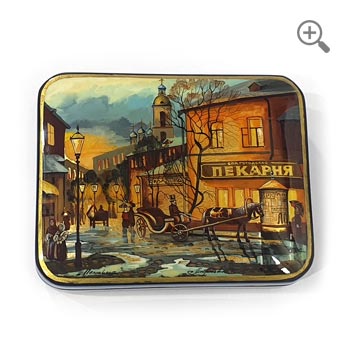 Authentic Russian lacquer boxe