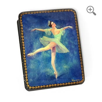 Authentic Russian lacquer boxe