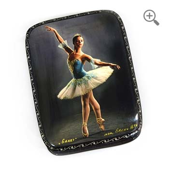 Authentic Russian lacquer boxe