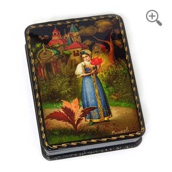 Russian fairy tales jewelry box