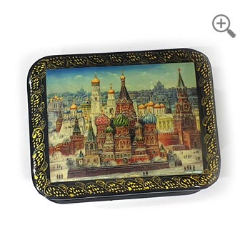 Authentic Russian lacquer boxe