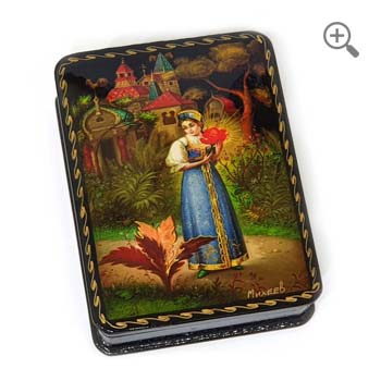 Authentic Russian lacquer boxe