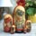 Gray kitten Russian nesting dolls set of 5 displayed in a cozy home interior, hand-painted wooden Matryoshka with gray, ginger and fluffy kittens, traditional Russian folk art collectible gift for cat lovers