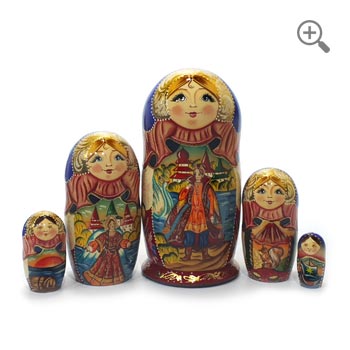Fairy Tale Russian Nesting Dolls