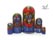 Russian Fairy Tale Matryoshka Hand-Painted Nesting Dolls