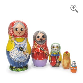 Matryoshka Russian Nesting Dolls