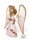 Sculpture d’ange en bois de tilleul, décoration élégante pour Noël 24 cm