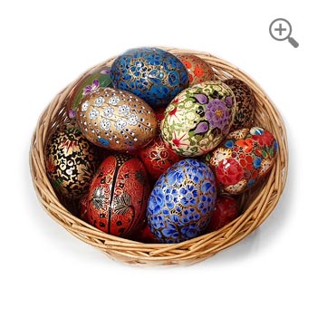 Wooden Easter Egg