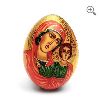 Œuf de Pâques icône orthodoxe russe