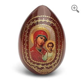 Orthodox Russian icon Easter egg