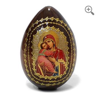 Orthodox Russian icon Easter egg