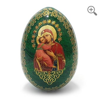 Orthodox Russian icon Easter egg