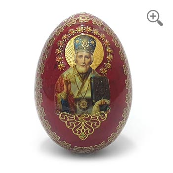 Orthodox Russian icon Easter egg
