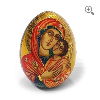 Orthodox Russian icon Easter egg
