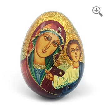 Orthodox Russian icon Easter egg