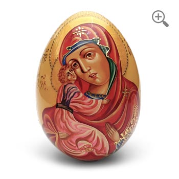 Orthodox Russian icon Easter egg