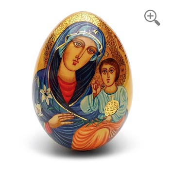 Orthodox Russian icon Easter egg