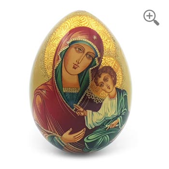 Orthodox Russian icon Easter egg