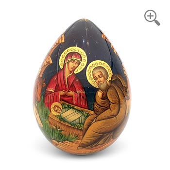 Orthodox Russian icon Easter egg